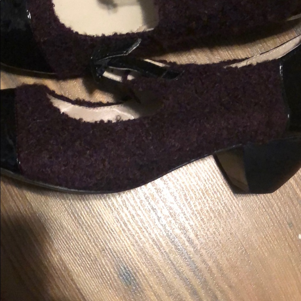 Anthropologie All Black Mary Janes sz 39.5 - Picture 8 of 11